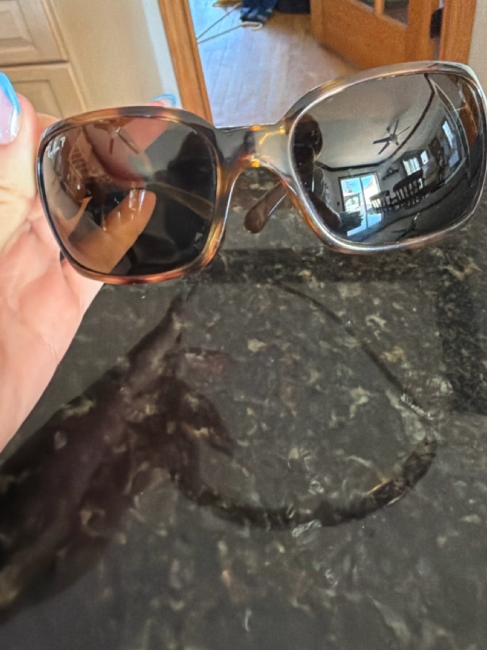 Women’s RayBans 4068 polarized